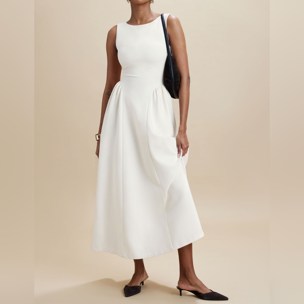 Dynamite White Maxi Dress